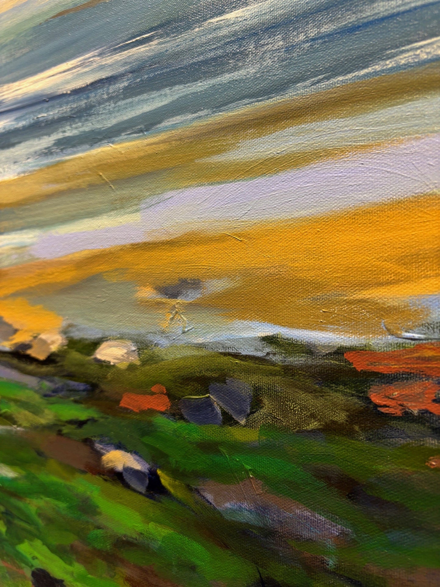 Jennifer Harwood painting Lazy Days Art Works Gallery