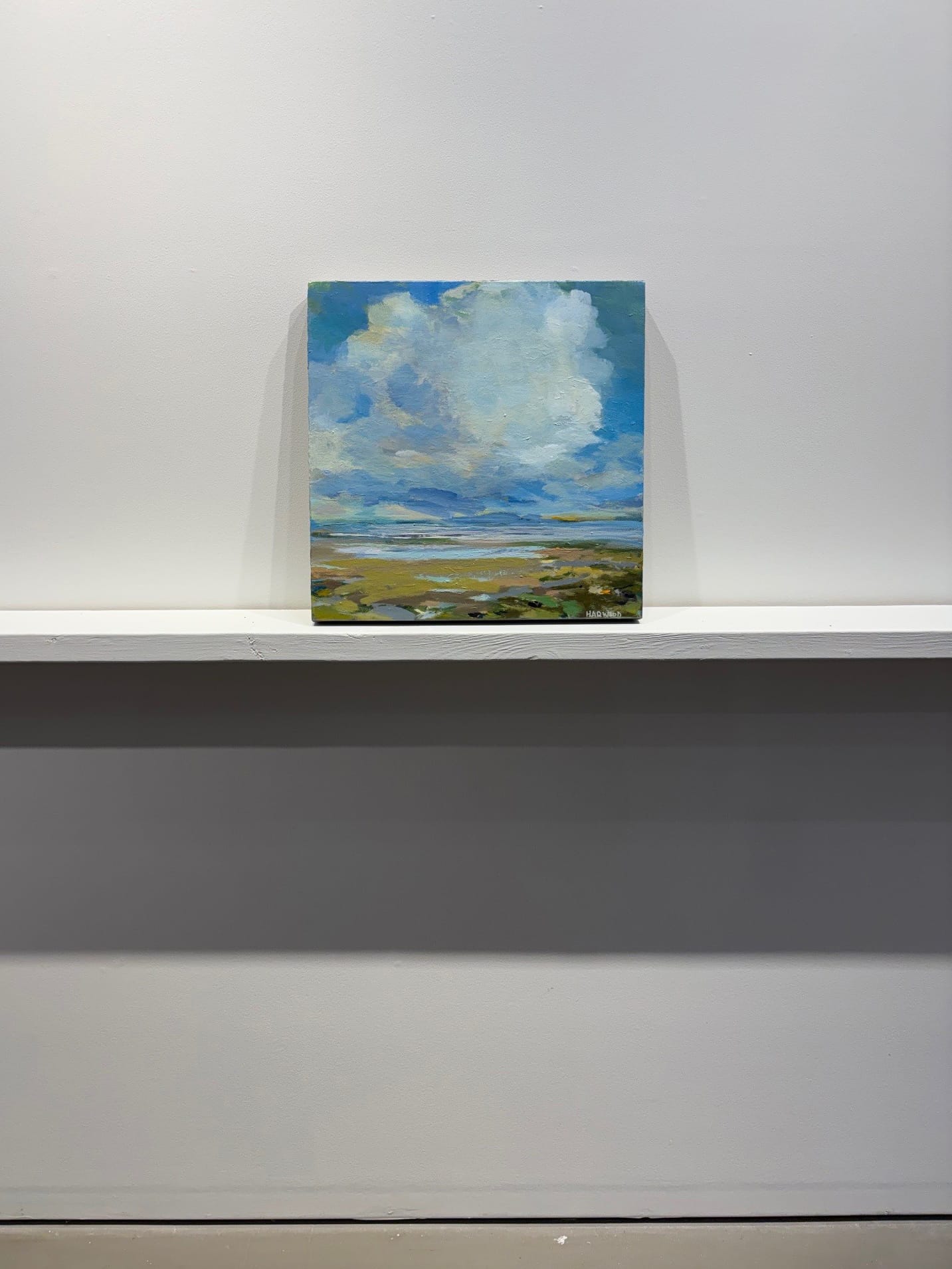 Jennifer Harwood painting Warm Sand Cool Breeze Art Works Gallery