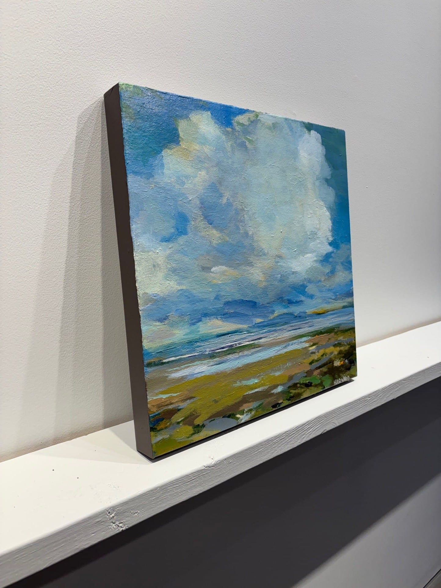 Jennifer Harwood painting Warm Sand Cool Breeze Art Works Gallery