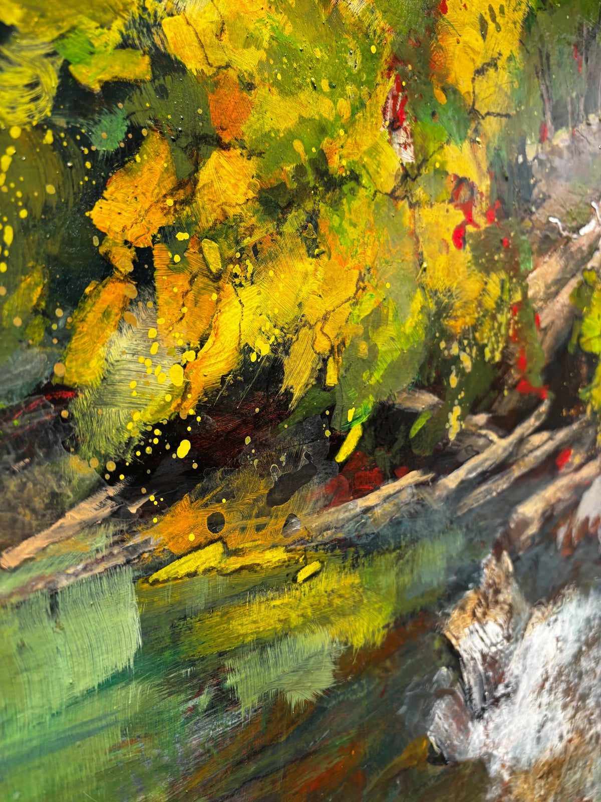 Joyce Kamikura painting A Quiet Place Art Works Gallery