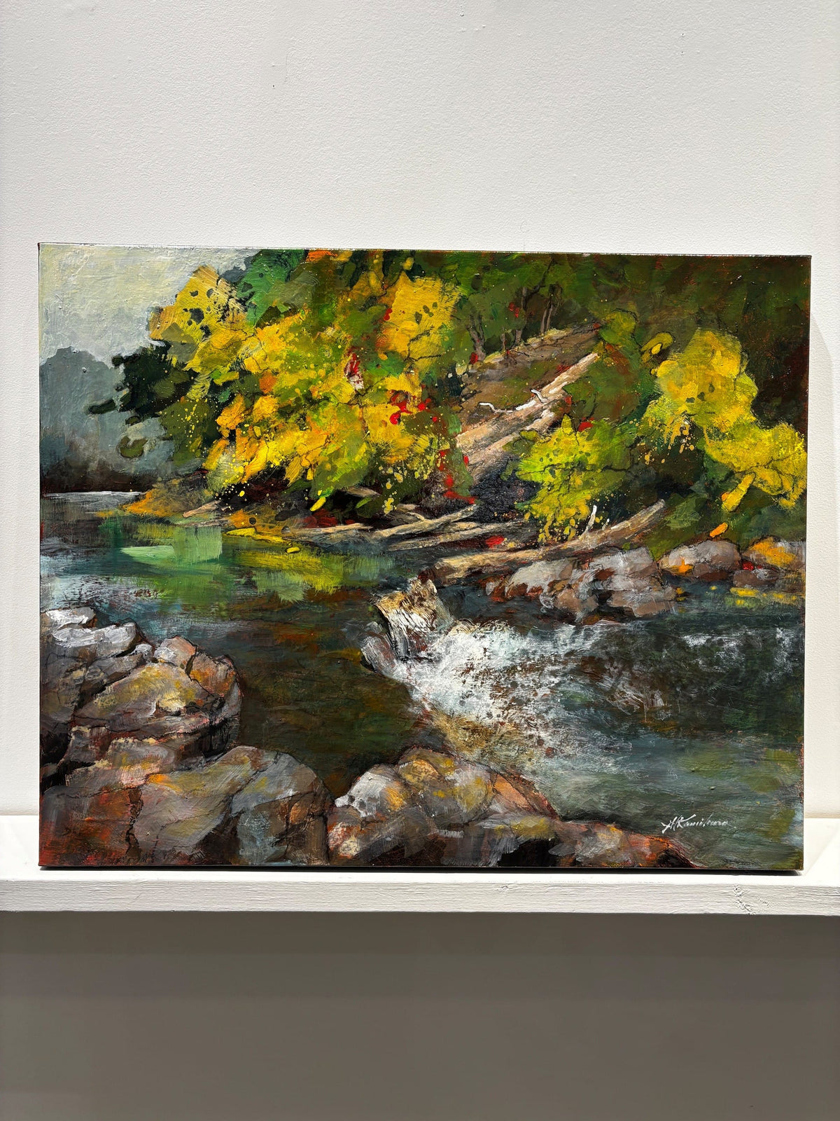 Joyce Kamikura painting A Quiet Place Art Works Gallery
