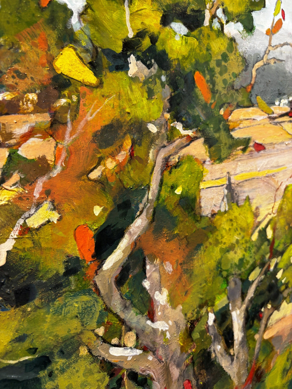 Joyce Kamikura painting Delta Art Works Gallery