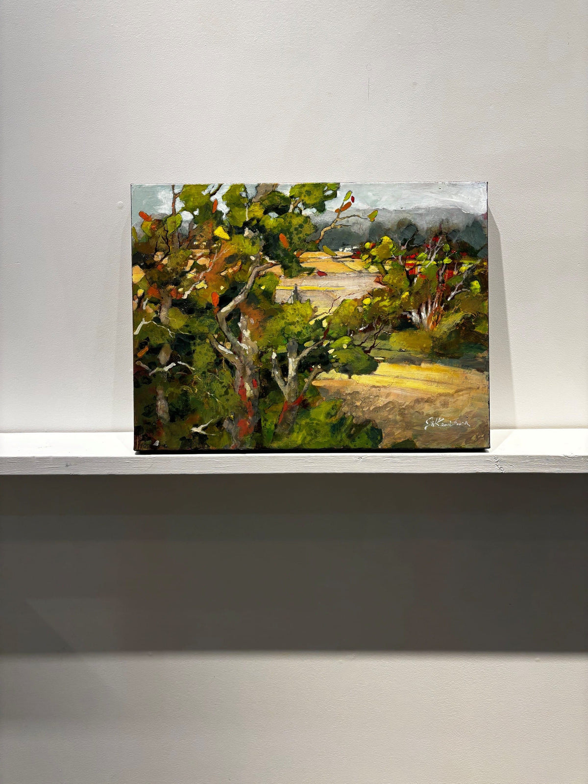 Joyce Kamikura painting Delta Art Works Gallery