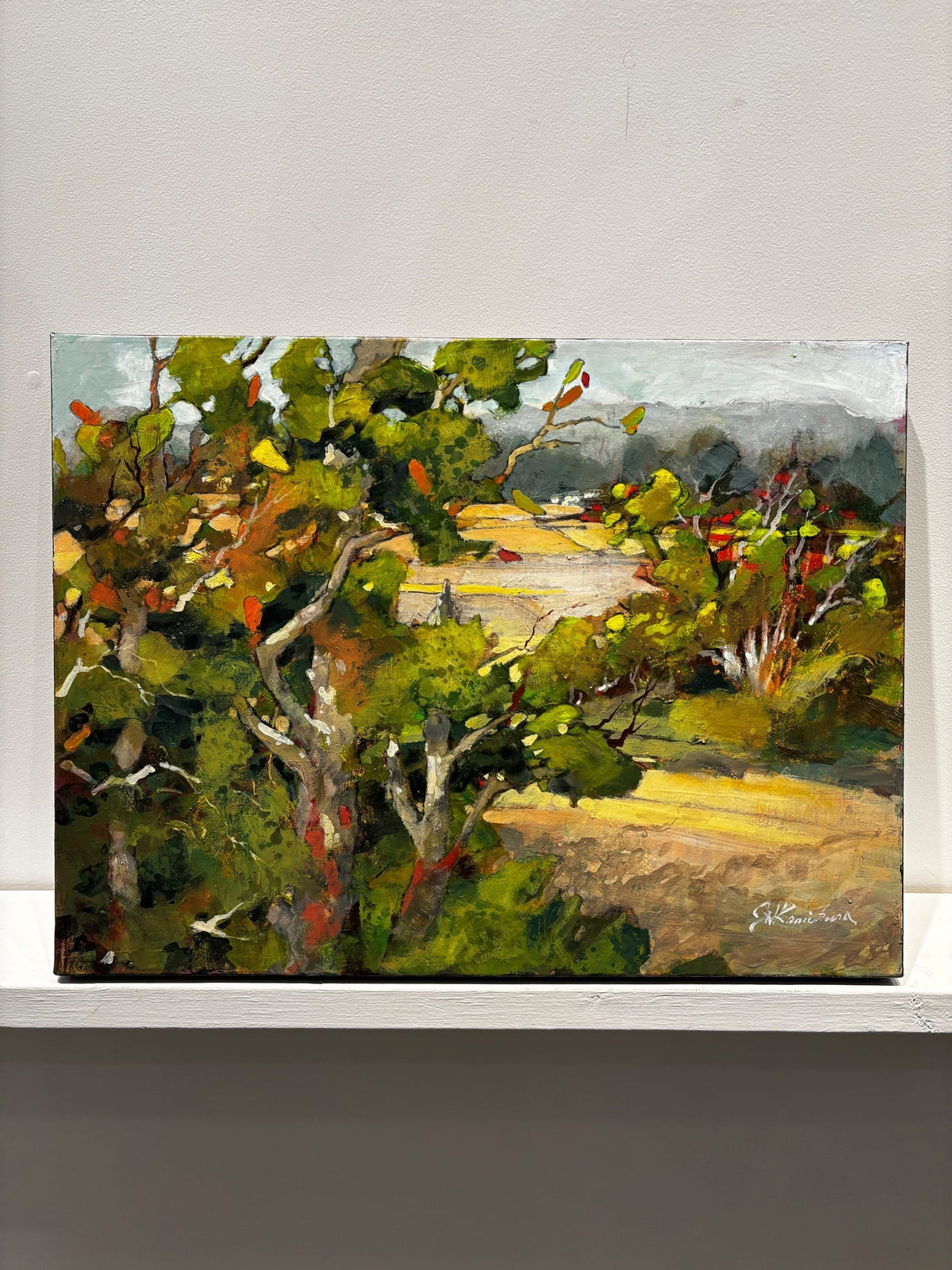 Joyce Kamikura painting Delta Art Works Gallery
