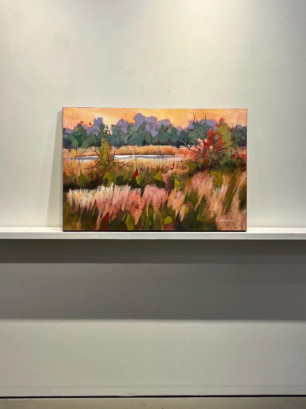 Joyce Kamikura painting Delta Grassland Art Works Gallery