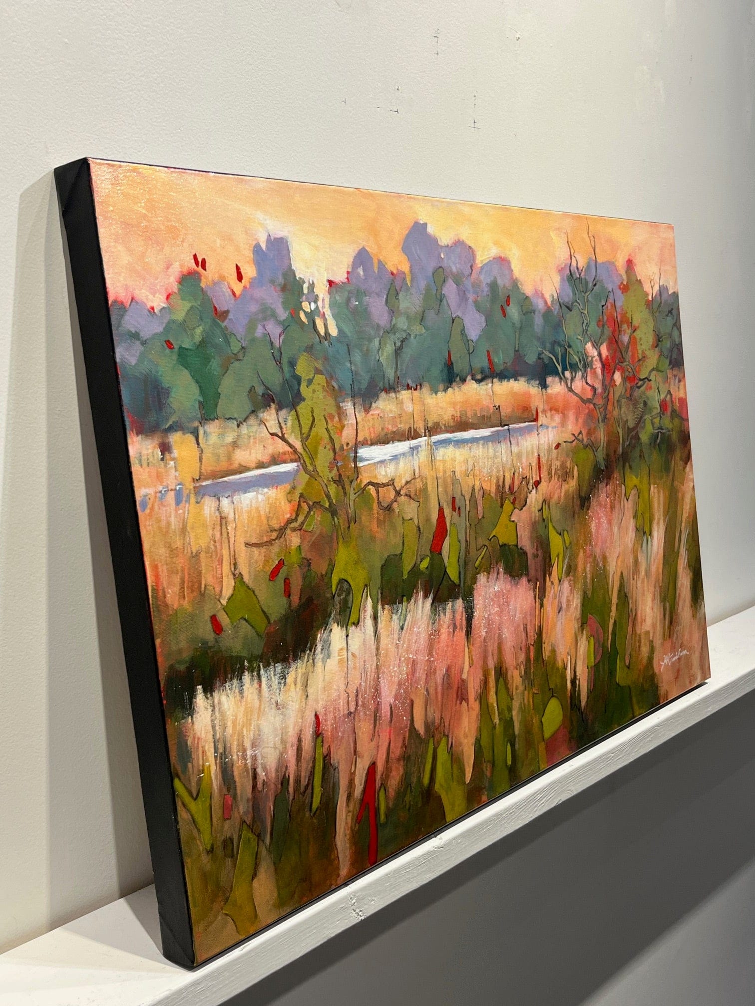 Joyce Kamikura painting Delta Grassland Art Works Gallery