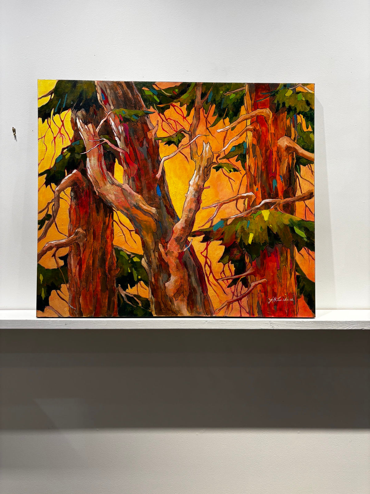 Joyce Kamikura painting In Good Company Art Works Gallery