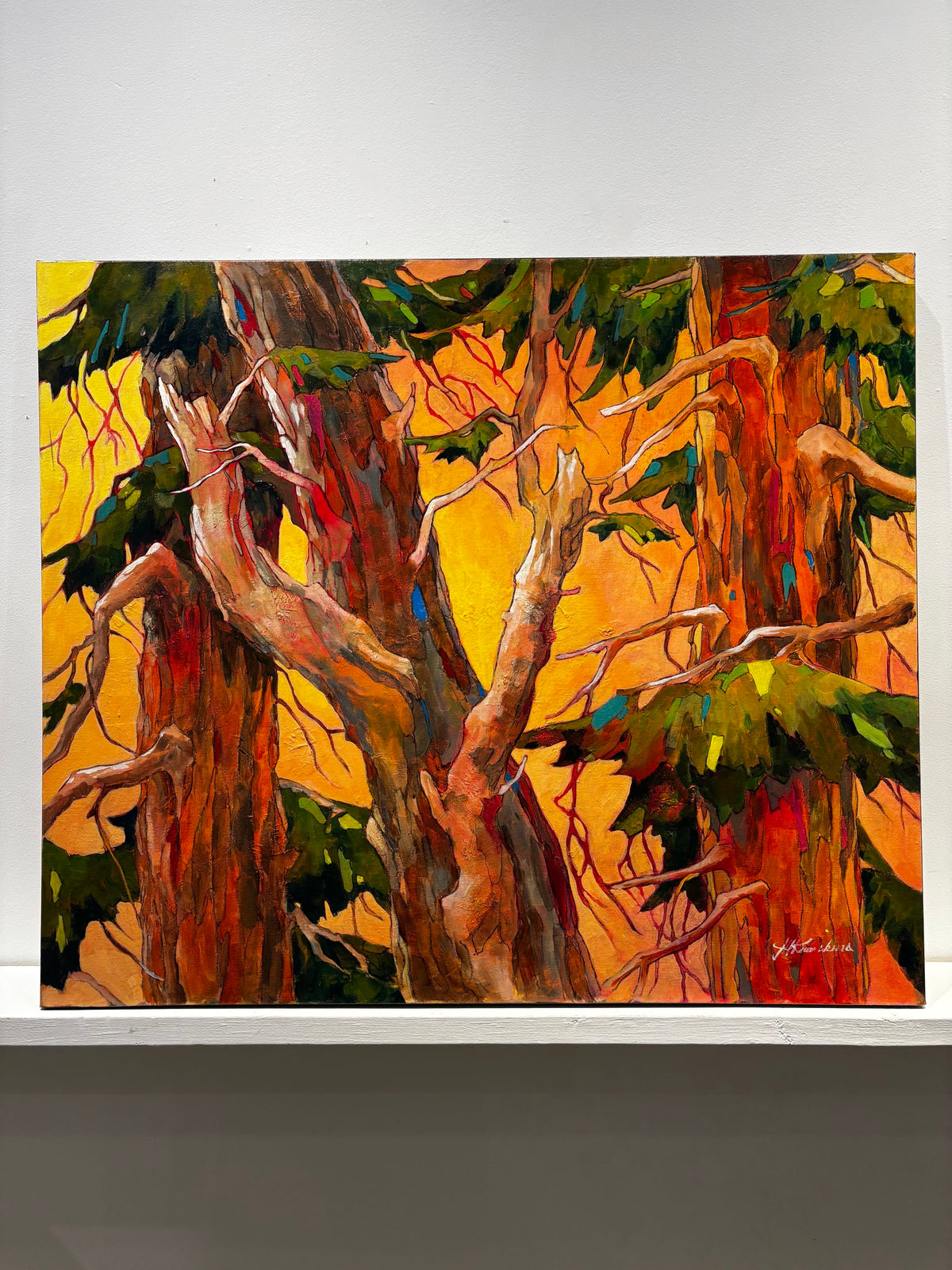 Joyce Kamikura painting In Good Company Art Works Gallery