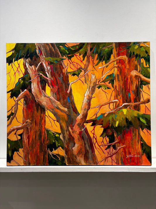 Joyce Kamikura painting In Good Company Art Works Gallery