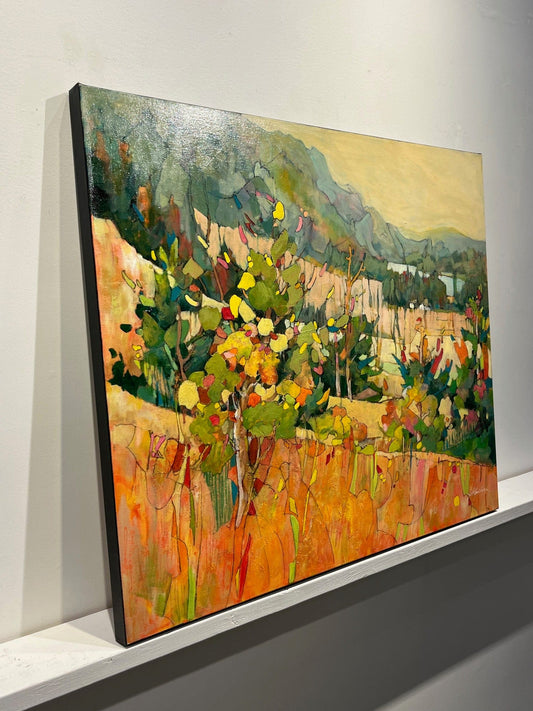 Joyce Kamikura painting Kettle Valley Art Works Gallery