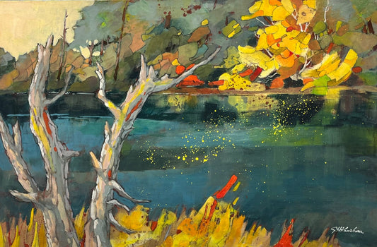 Joyce Kamikura painting Morning Has Broken Art Works Gallery