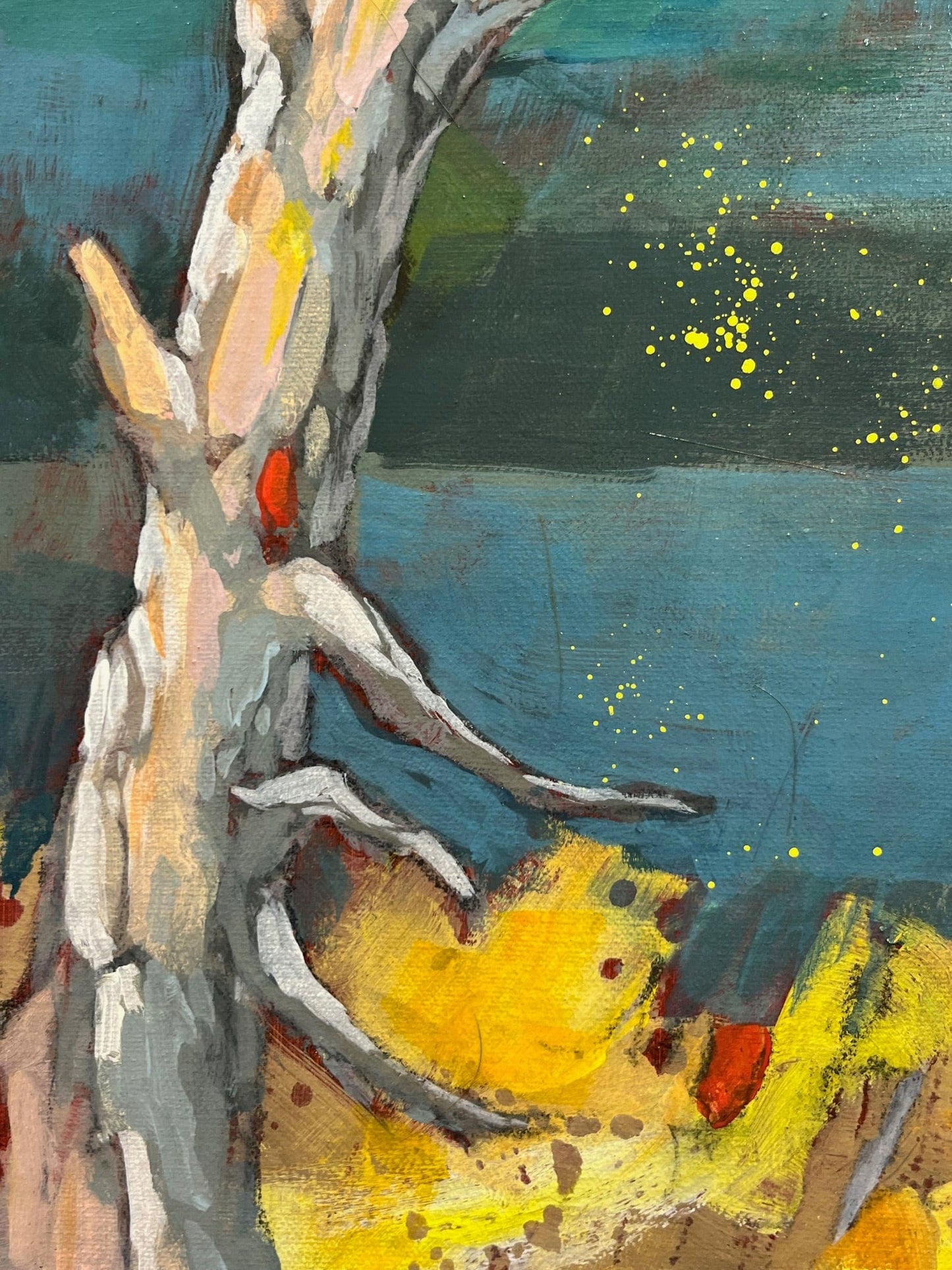 Joyce Kamikura painting Morning Has Broken Art Works Gallery