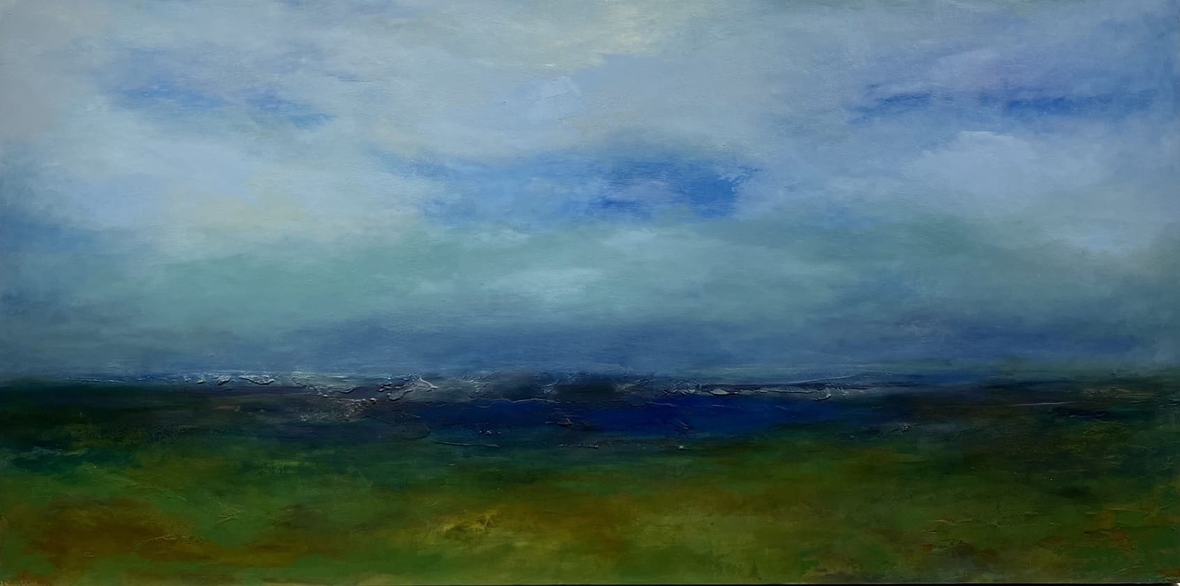 Kathleen Menges painting Marshlands Art Works Gallery