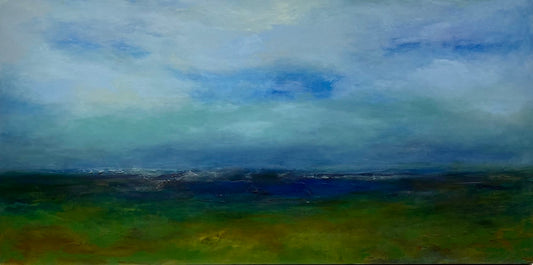 Kathleen Menges painting Marshlands Art Works Gallery