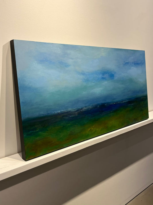Kathleen Menges painting Marshlands Art Works Gallery