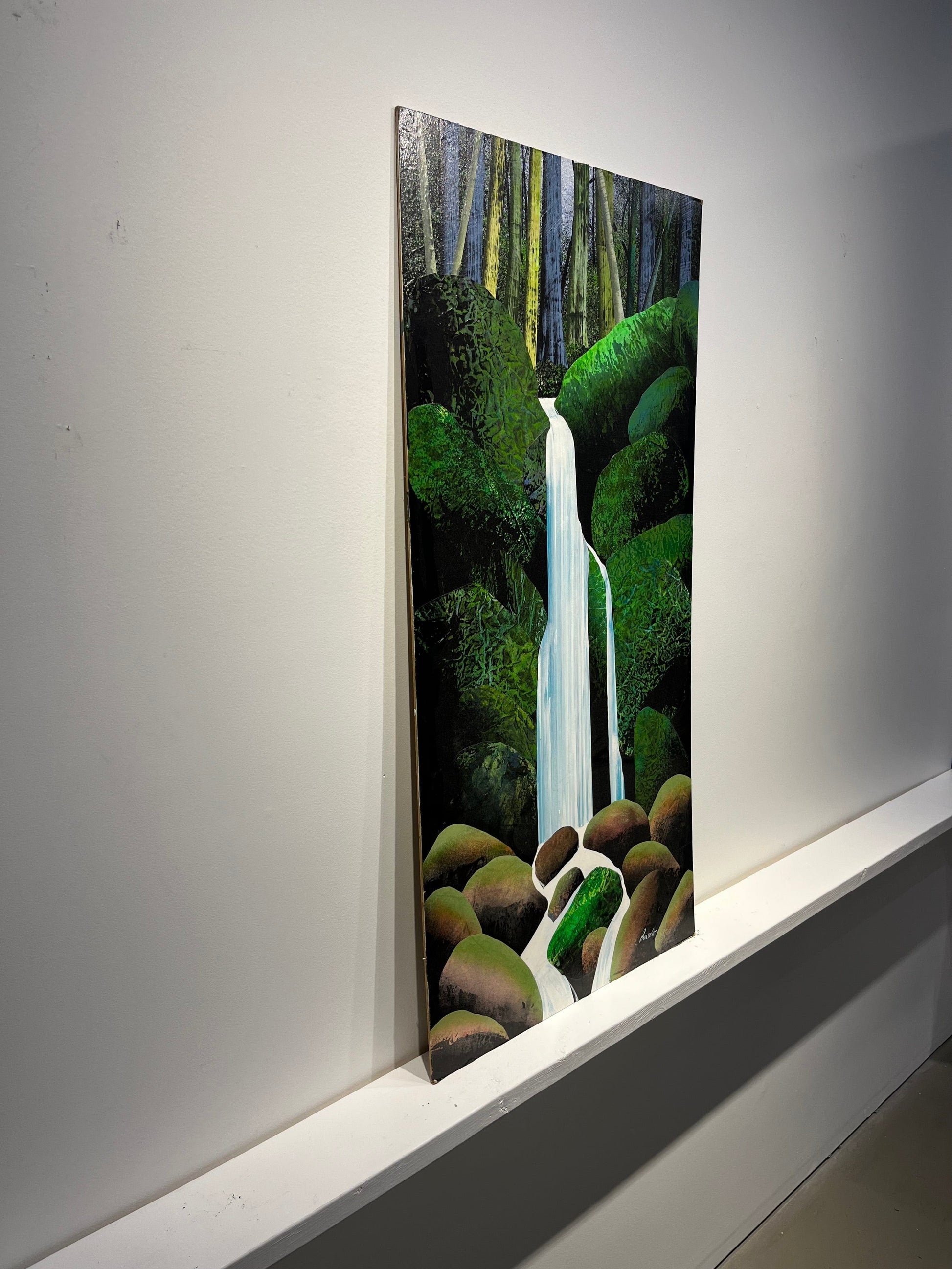 Ken Prescott painting Emerald Rock Art Works Gallery