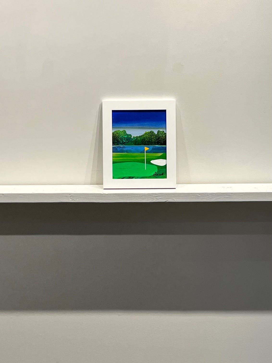 Ken Prescott painting June...The 12th, framed Art Works Gallery