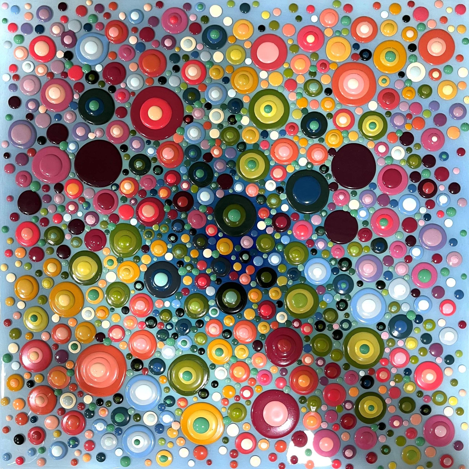 Kimberly Blackstock painting It's All Right Here Art Works Gallery