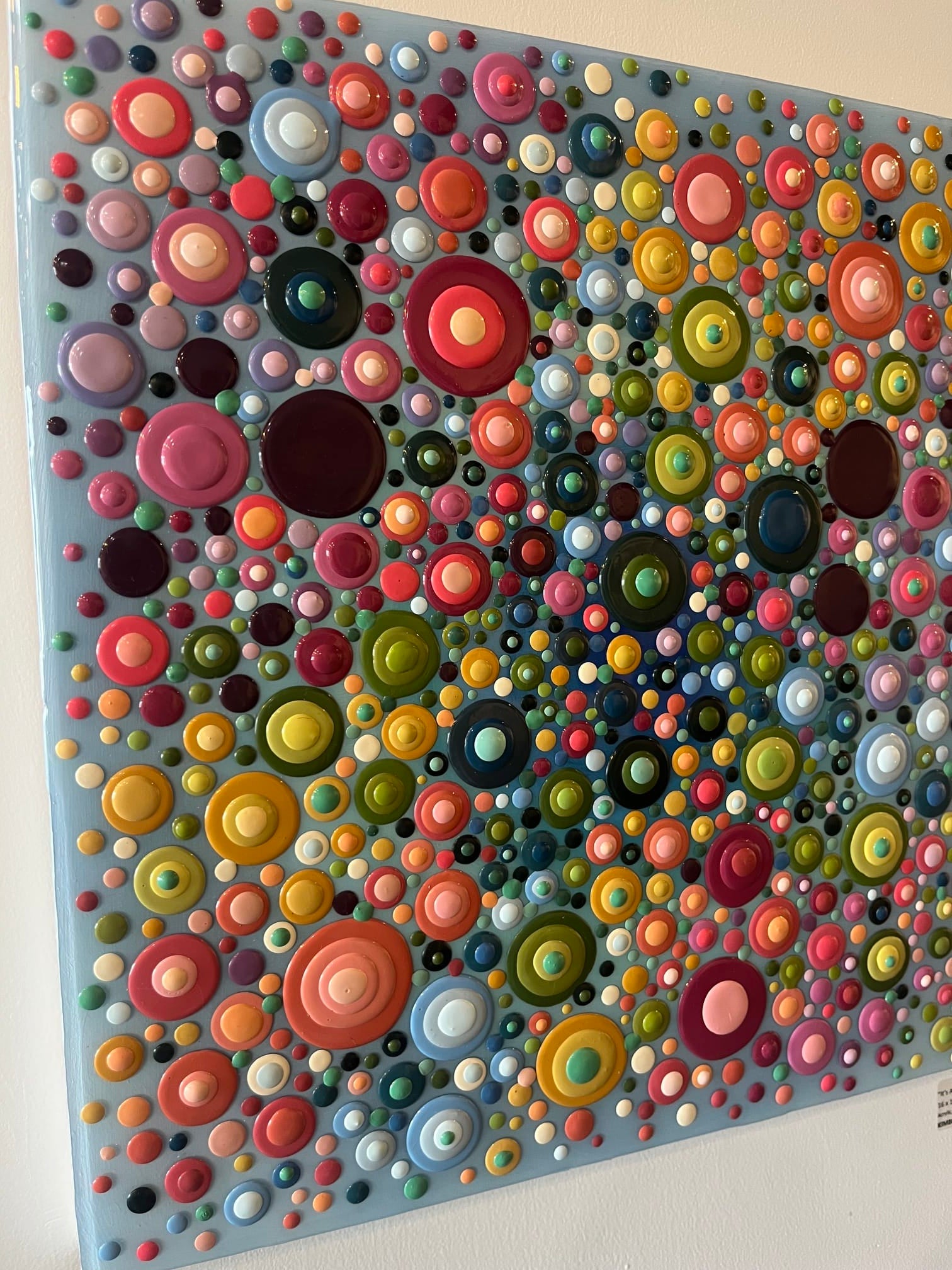 Kimberly Blackstock painting It's All Right Here Art Works Gallery