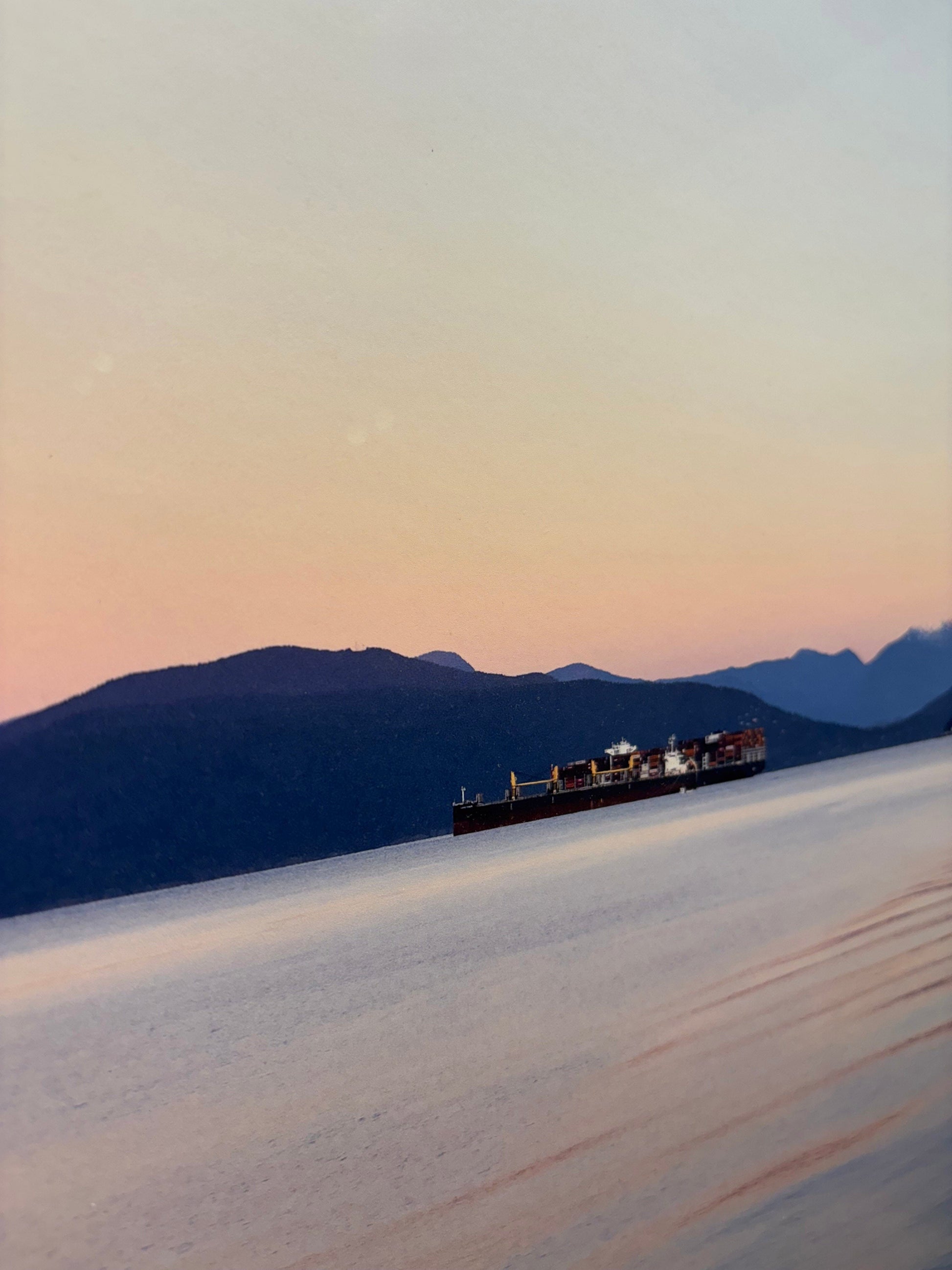 Marilaine Delisle photo Before Sunrise, framed Art Works Gallery