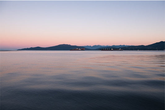 Marilaine Delisle photo Before Sunrise, framed Art Works Gallery