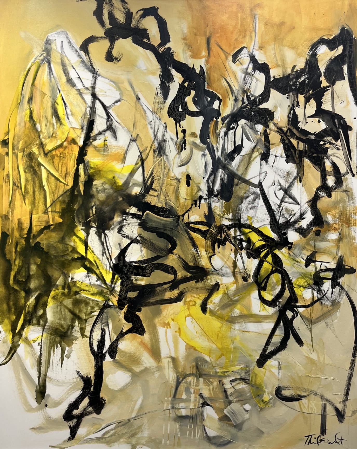 Mark Thibeault painting Libertto Art Works Gallery