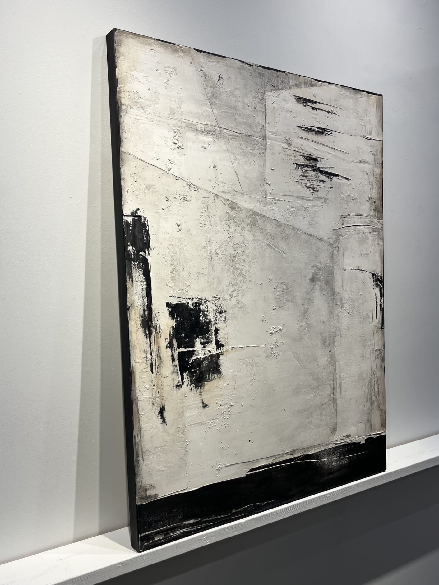 Markian Olynyk painting 12.3 White Painting Art Works Gallery