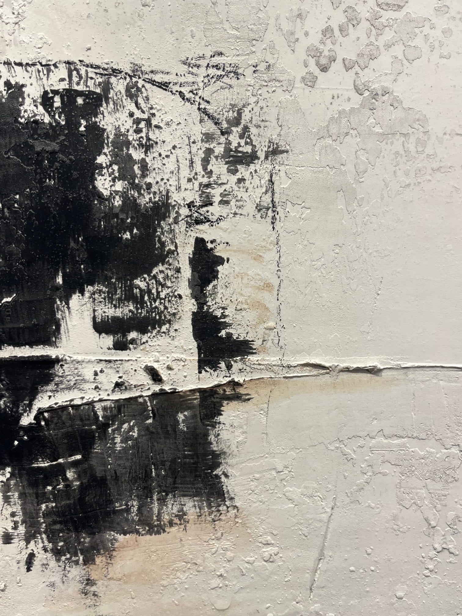 Markian Olynyk painting 12.3 White Painting Art Works Gallery