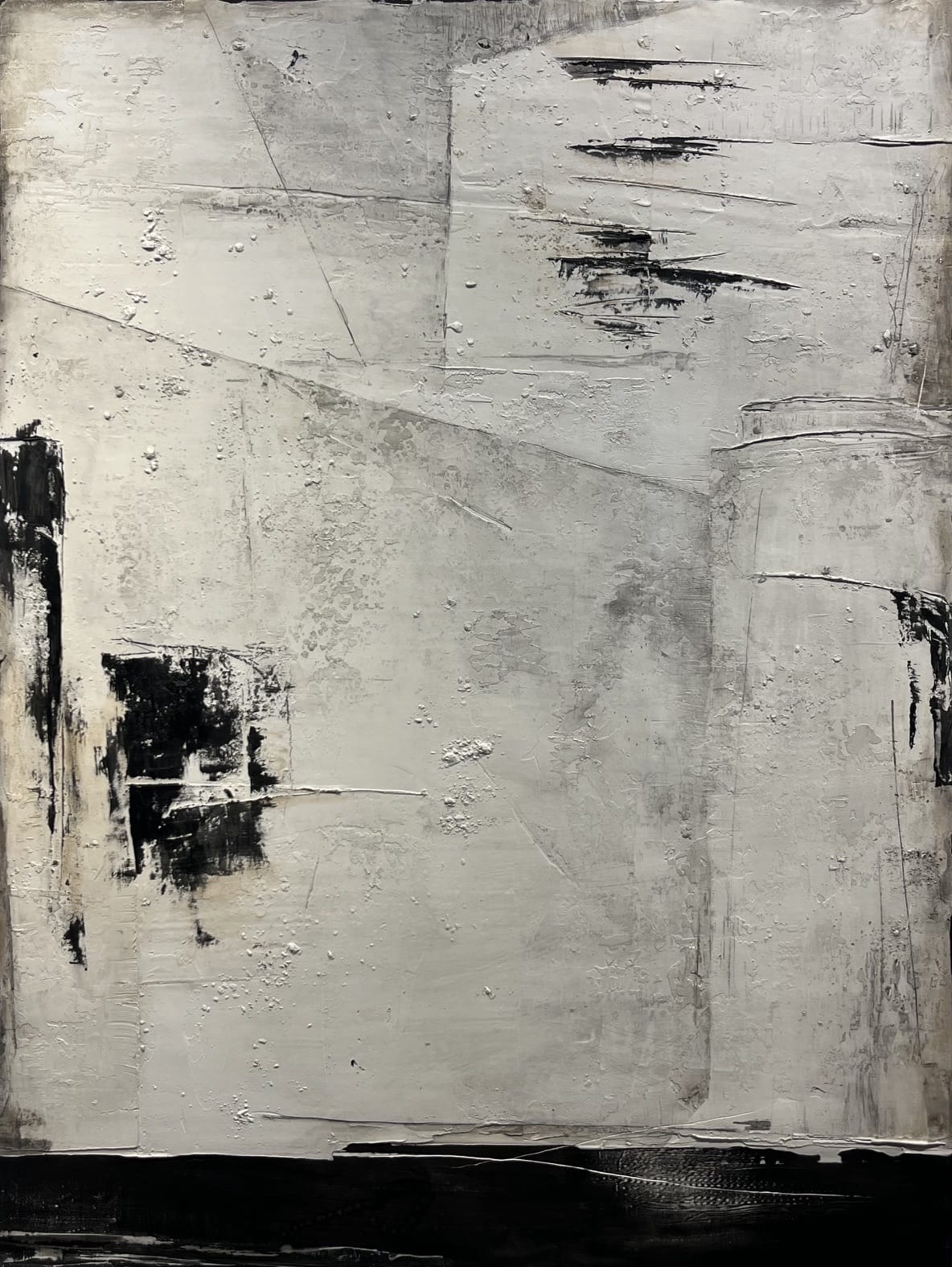Markian Olynyk painting 12.3 White Painting Art Works Gallery