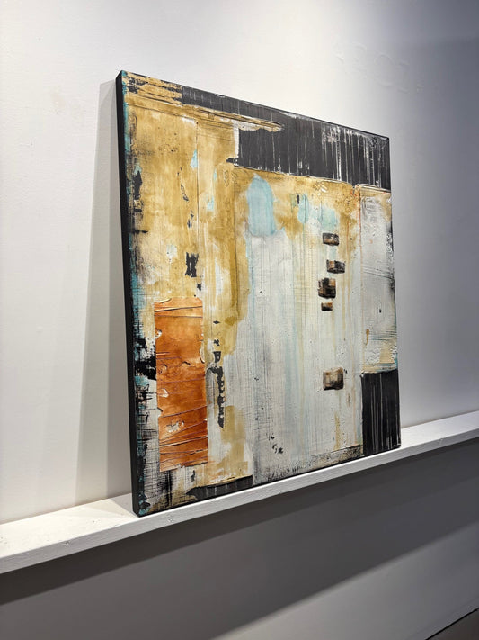 Markian Olynyk painting Composition 10.3 Art Works Gallery