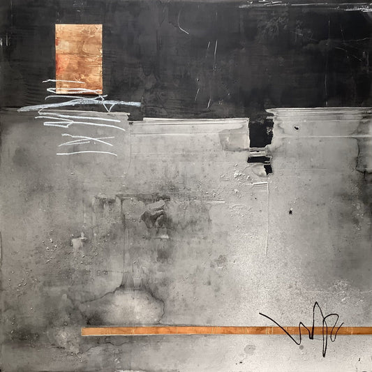 Markian Olynyk painting Untitled Composition 12.5 Art Works Gallery