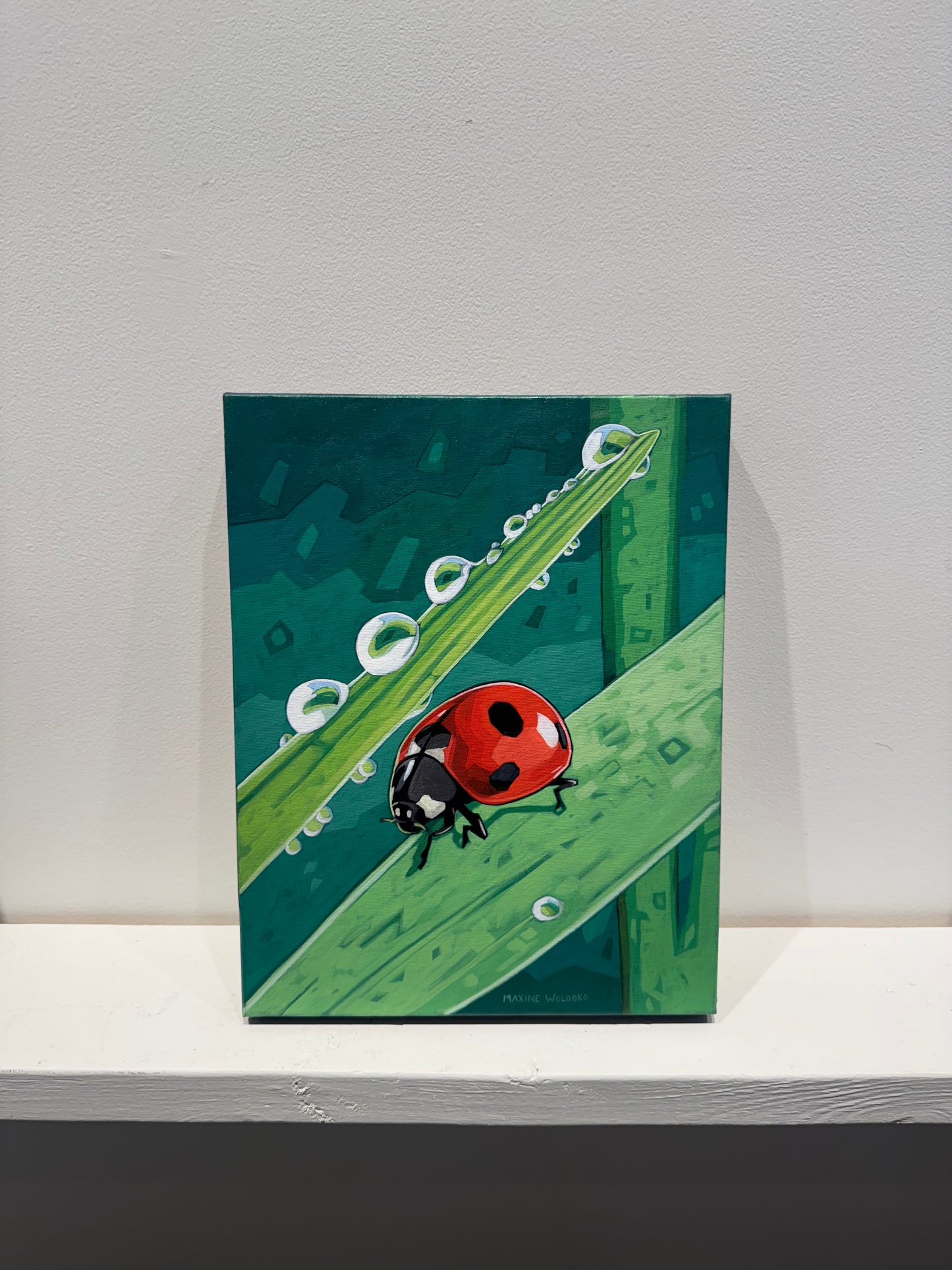 Maxine Wolodko painting Ladybug Art Works Gallery