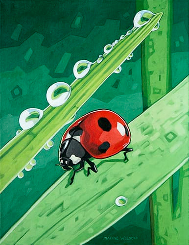 Maxine Wolodko painting Ladybug Art Works Gallery