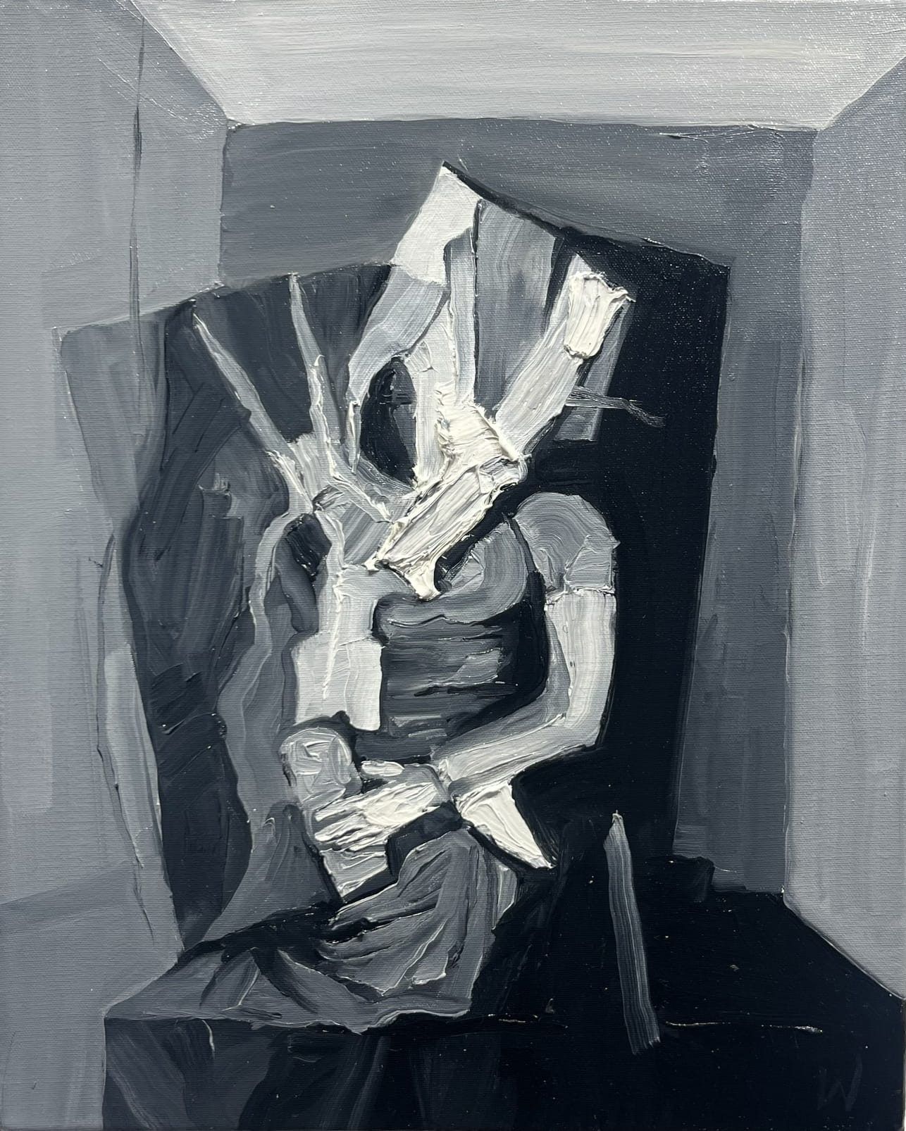 Richard Wlodarczak painting The Bastion Art Works Gallery