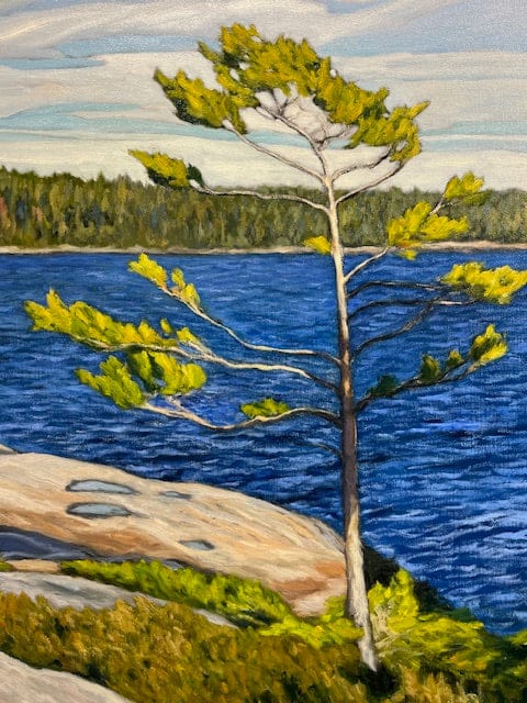 Robert Florian painting Good Fortune Art Works Gallery