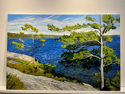 Robert Florian painting Good Fortune Art Works Gallery