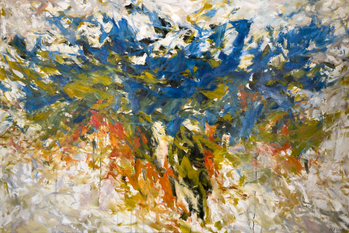 Robert Florian painting Spartacus - Northern California Art Works Gallery