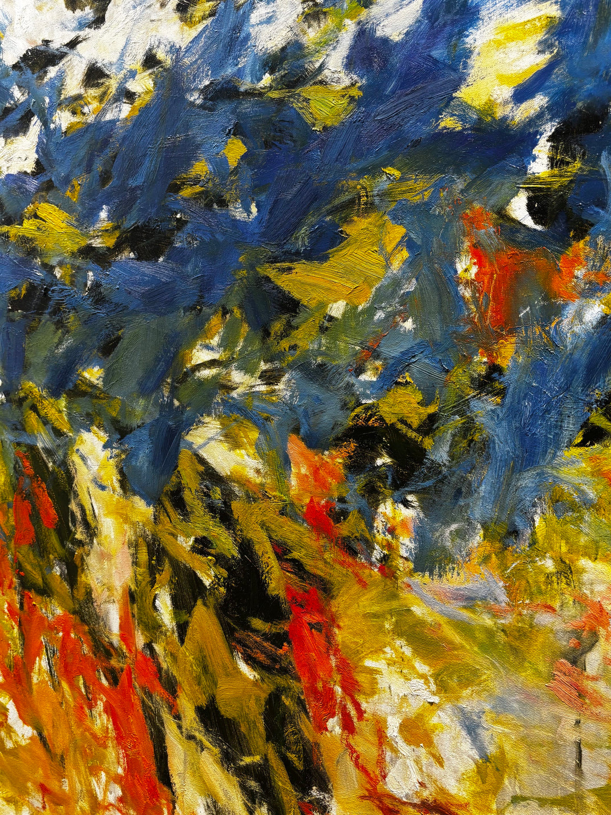 Robert Florian painting Spartacus - Northern California Art Works Gallery