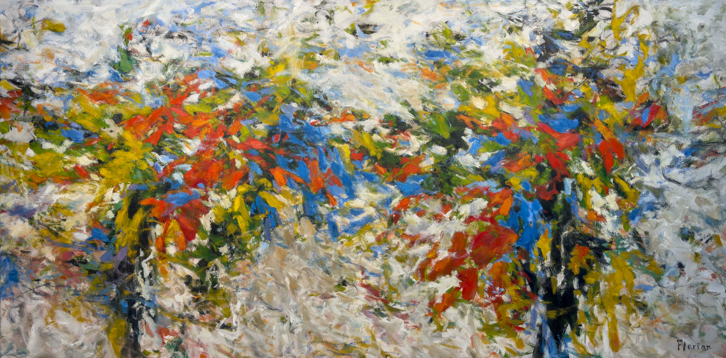 Robert Florian painting Two Bouquets Art Works Gallery