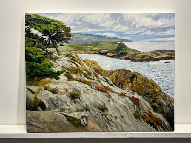 Robert Florian painting While She Waits Art Works Gallery