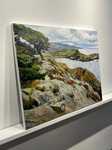 Robert Florian painting While She Waits Art Works Gallery