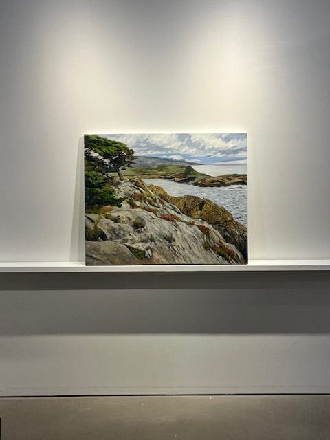 Robert Florian painting While She Waits Art Works Gallery