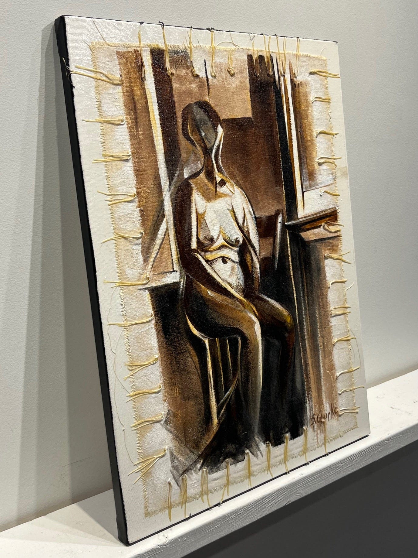 Sharon Quirke painting Broken Wing Art Works Gallery