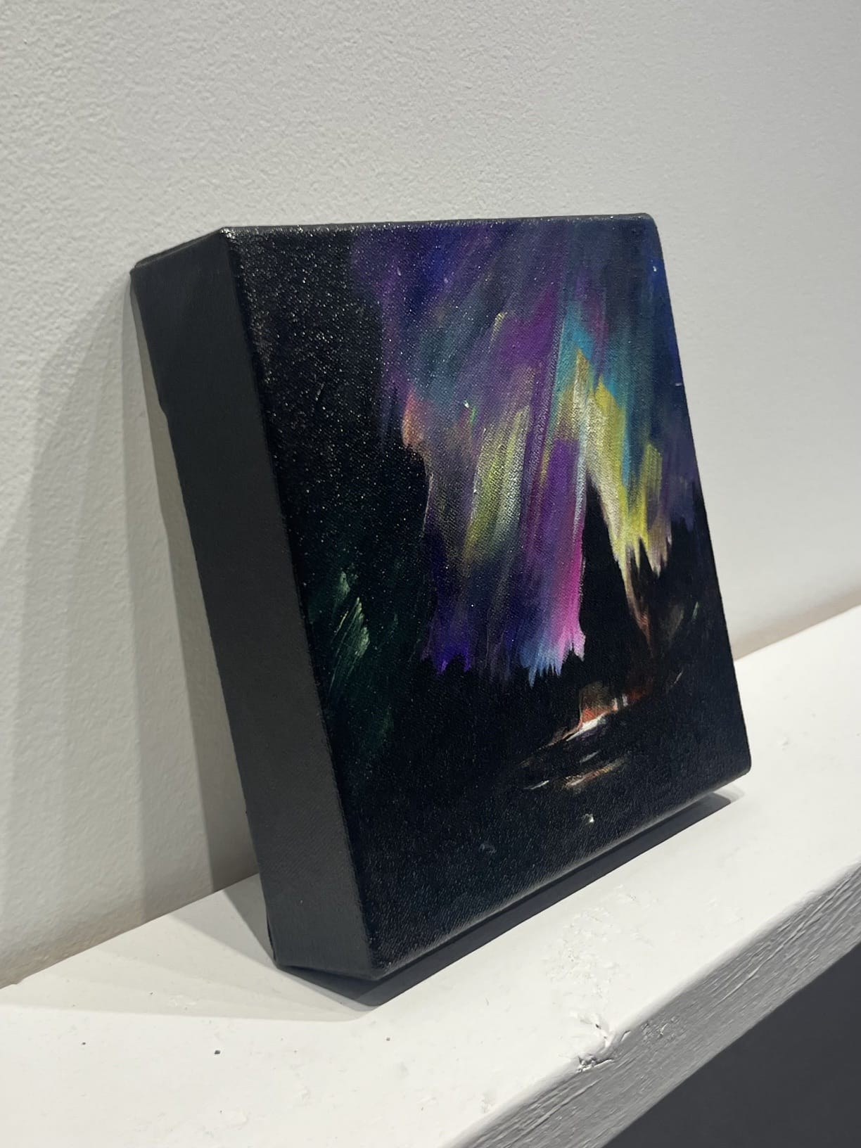 Sharon Quirke painting Local Lights Art Works Gallery