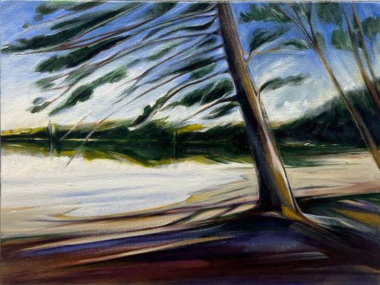 Sharon Quirke painting White Lake Pine Art Works Gallery