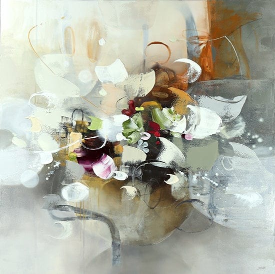 Shinah Lee painting Dialogue Art Works Gallery