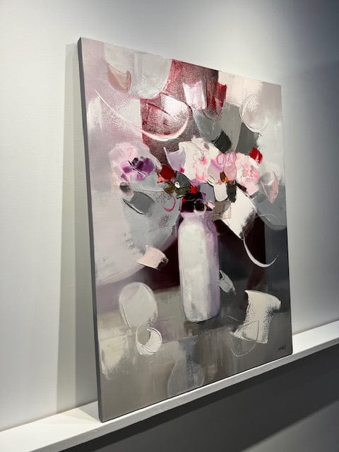 Shinah Lee painting Embrace I Art Works Gallery