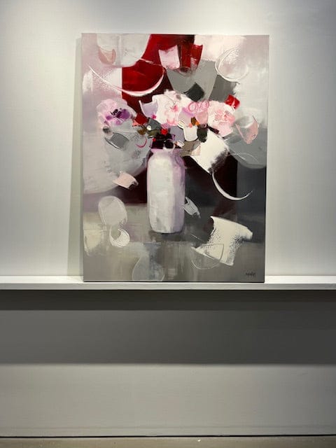 Shinah Lee painting Embrace I Art Works Gallery