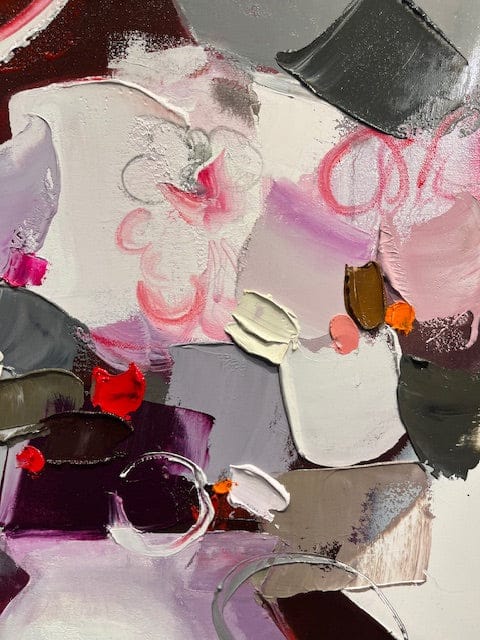 Shinah Lee painting Embrace I Art Works Gallery