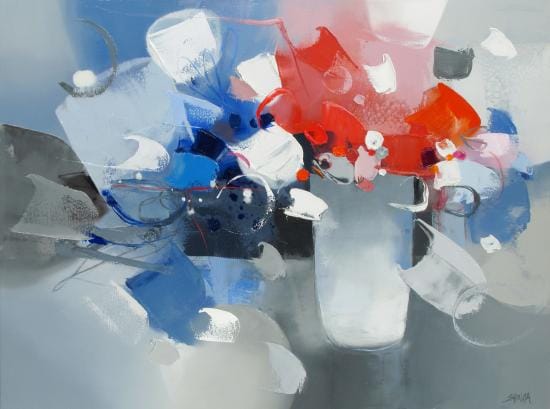 Shinah Lee painting Morning Jazz Art Works Gallery